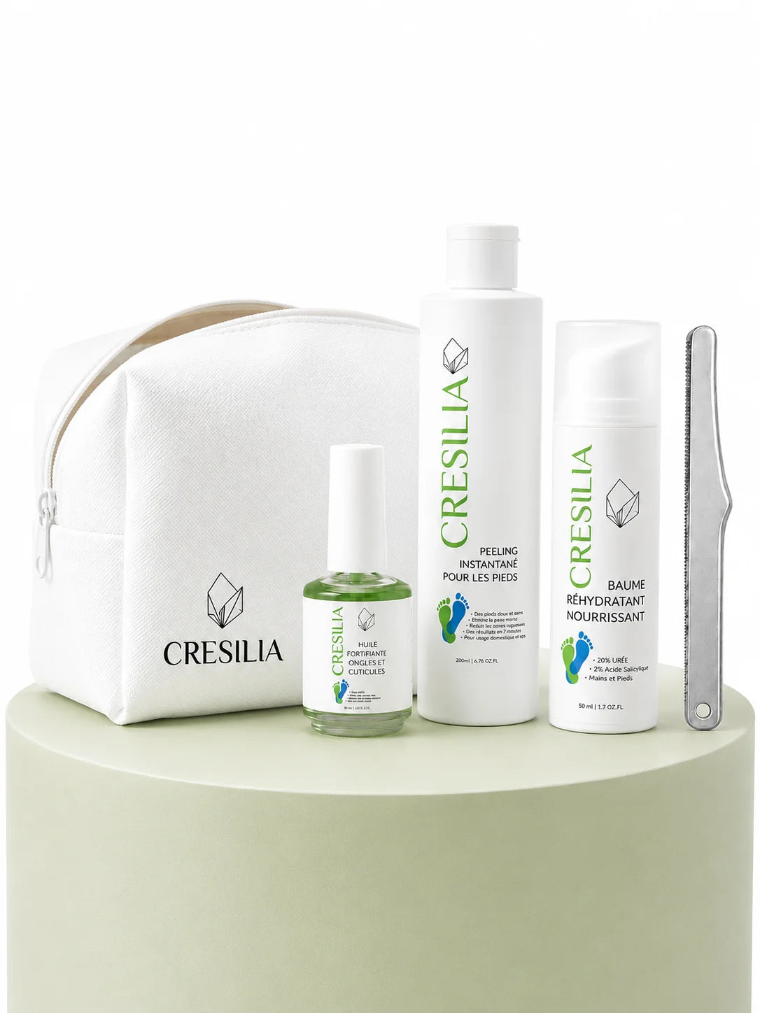 CRESILIA INSTANT FOOT PEELING THE DELUXE  KIT